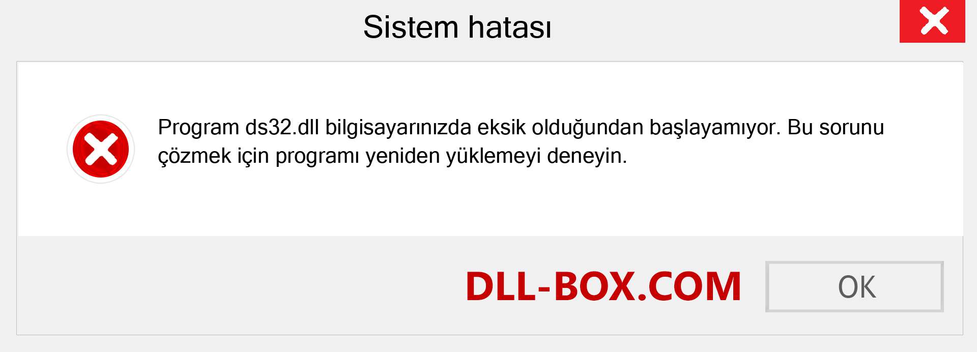 ds32.dll dosyası eksik mi? Windows 7, 8, 10 için İndirin - Windows'ta ds32 dll Eksik Hatasını Düzeltin, fotoğraflar, resimler